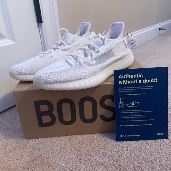 Yeezy BOOST 350 V2 BONES, size 10.5, brand new main image 6